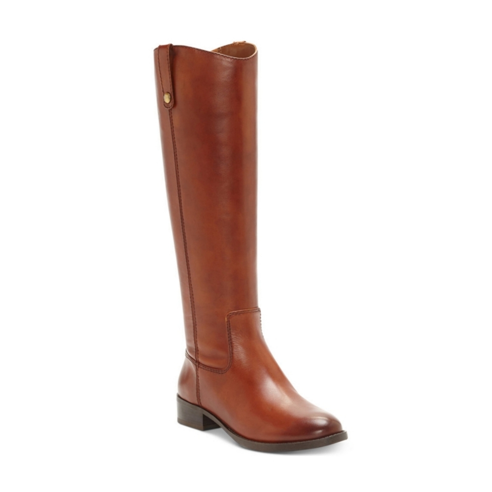 INC Womens Fawne Wide Calf Leather Over The Knee Riding Boots Size 8.5